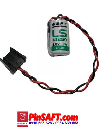 Saft LS14250, Pin Saft LS14250 lithium 3.6v 1/2AA 1200mAh, Xuất xứ Pháp 